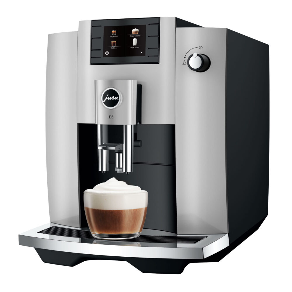 Jura E6 Automatic Platinum Coffee Machine